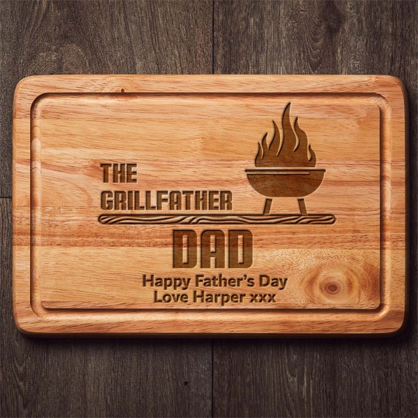 Personalised The GrillFather Chopping Board
